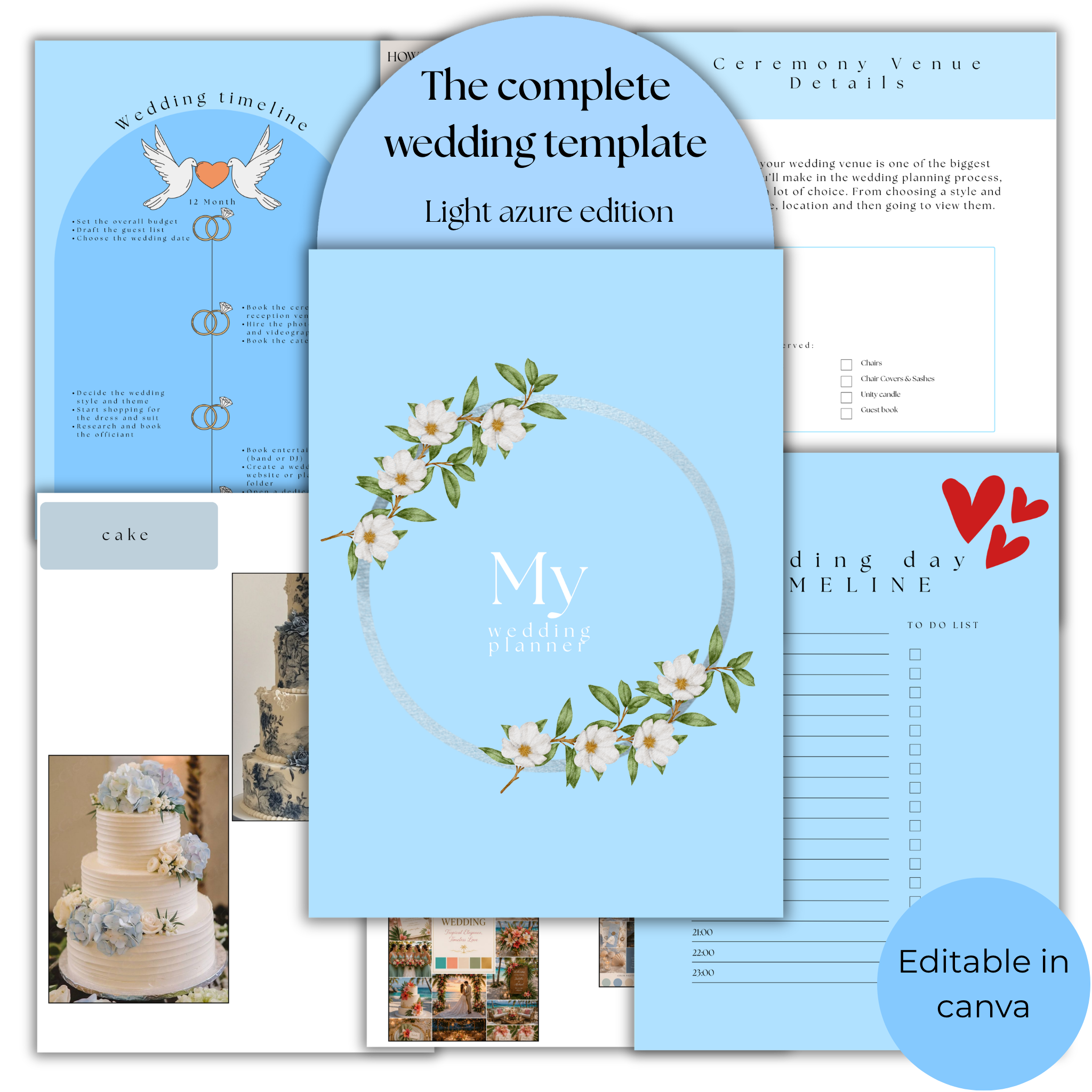 The complete wedding template