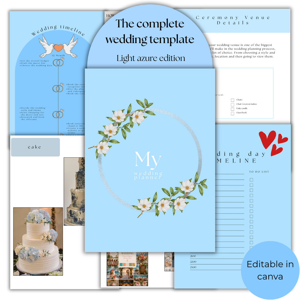 The complete wedding template