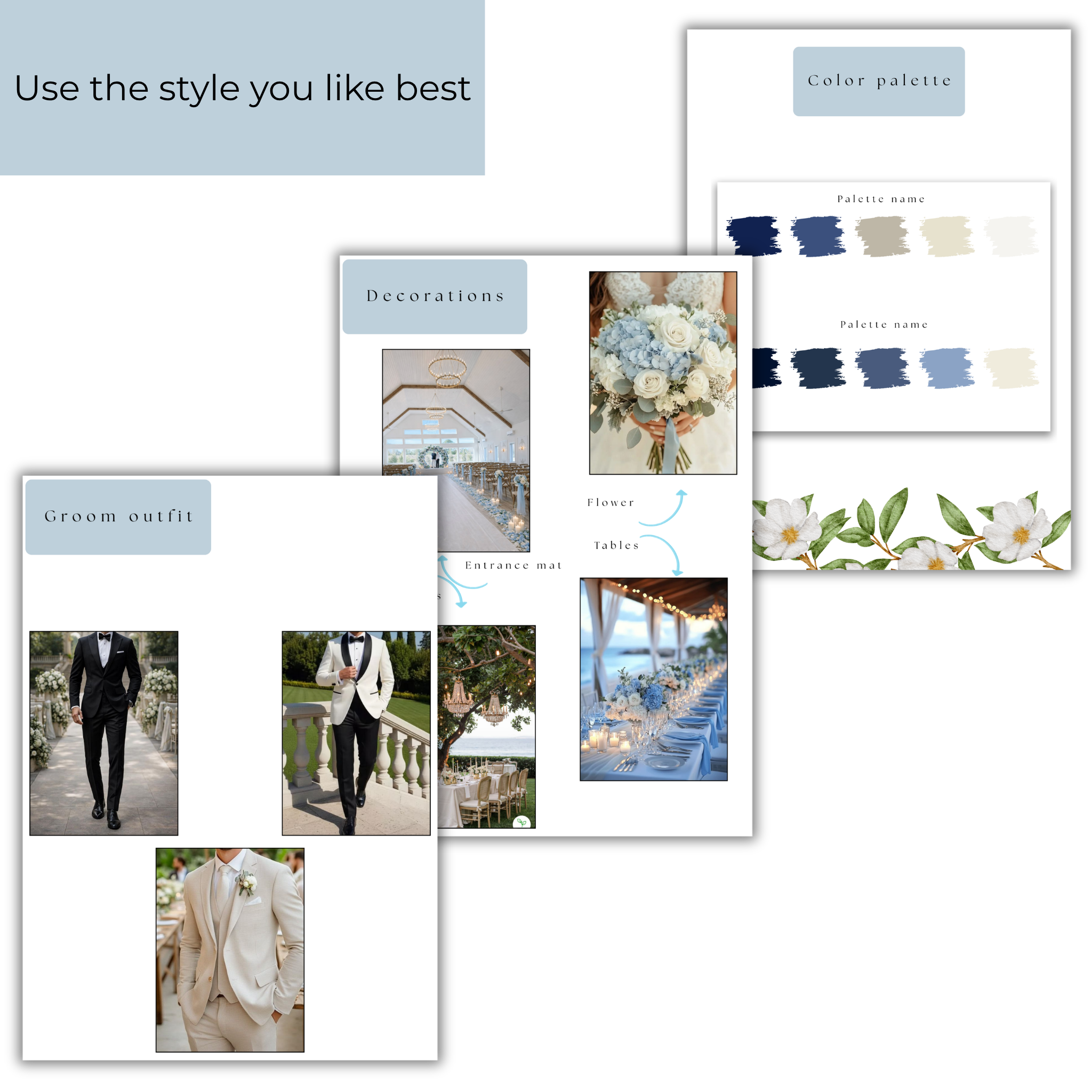 The complete wedding template
