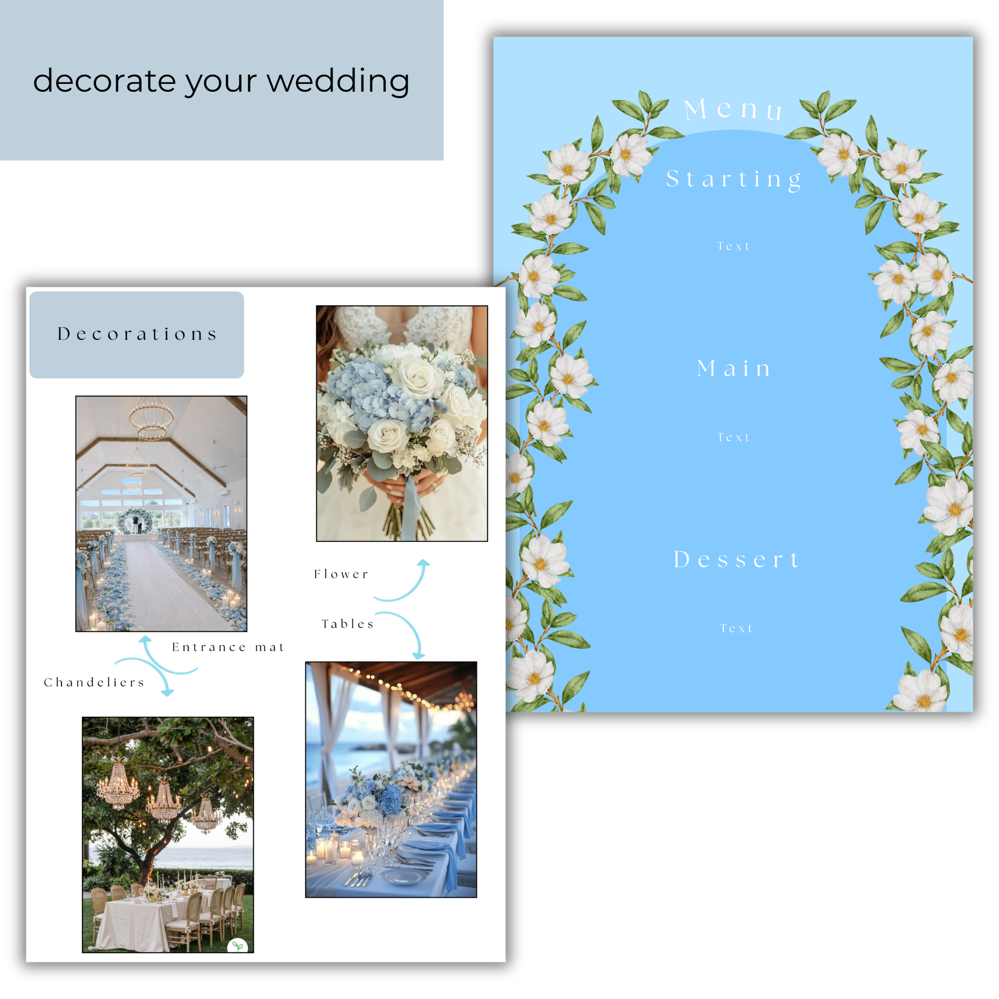 The complete wedding template