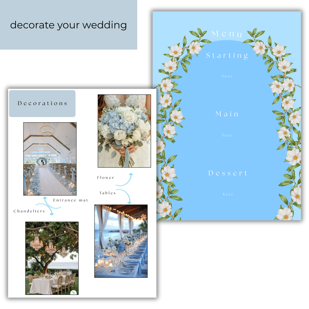 The complete wedding template