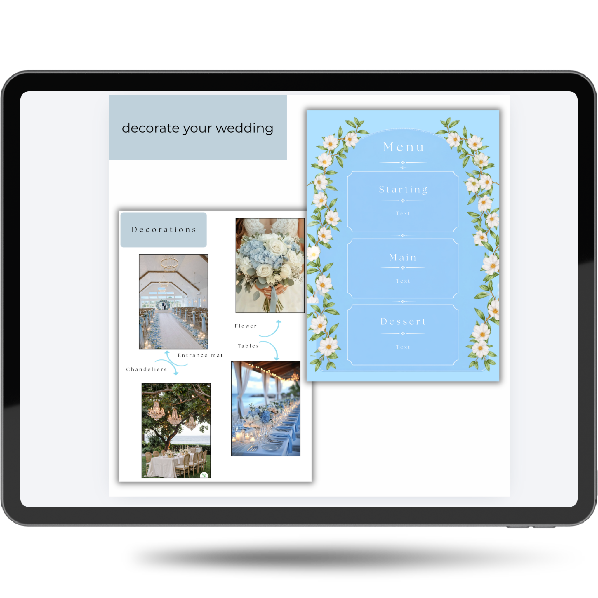 The complete wedding template